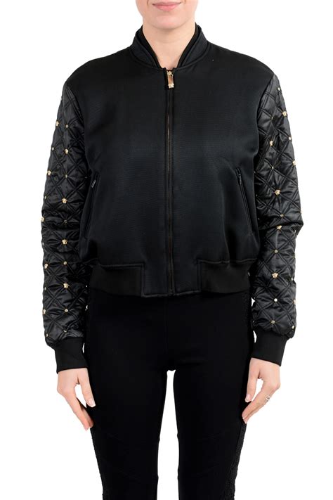 versace bomber|versace bomber jacket women's.